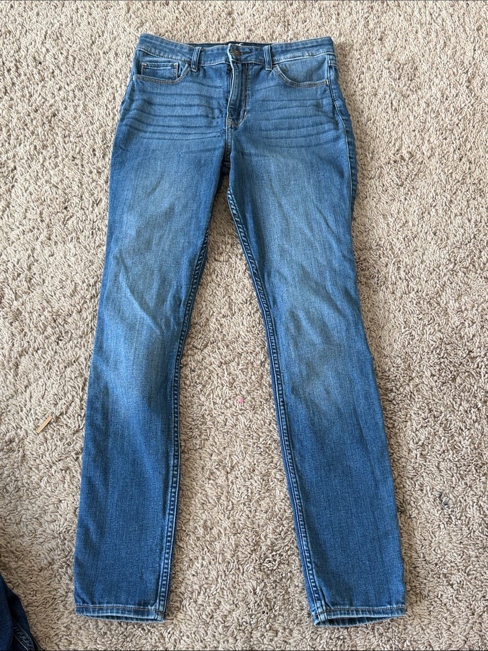 Hollister Women's Skinny Blue Denim Jeans